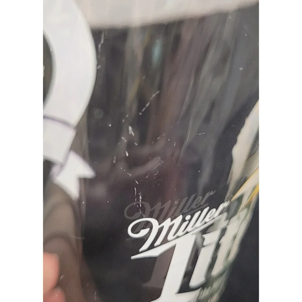 Minnesota Vikings Miller Lite Beer Glass 1960 Franchise Established Promo 16oz
